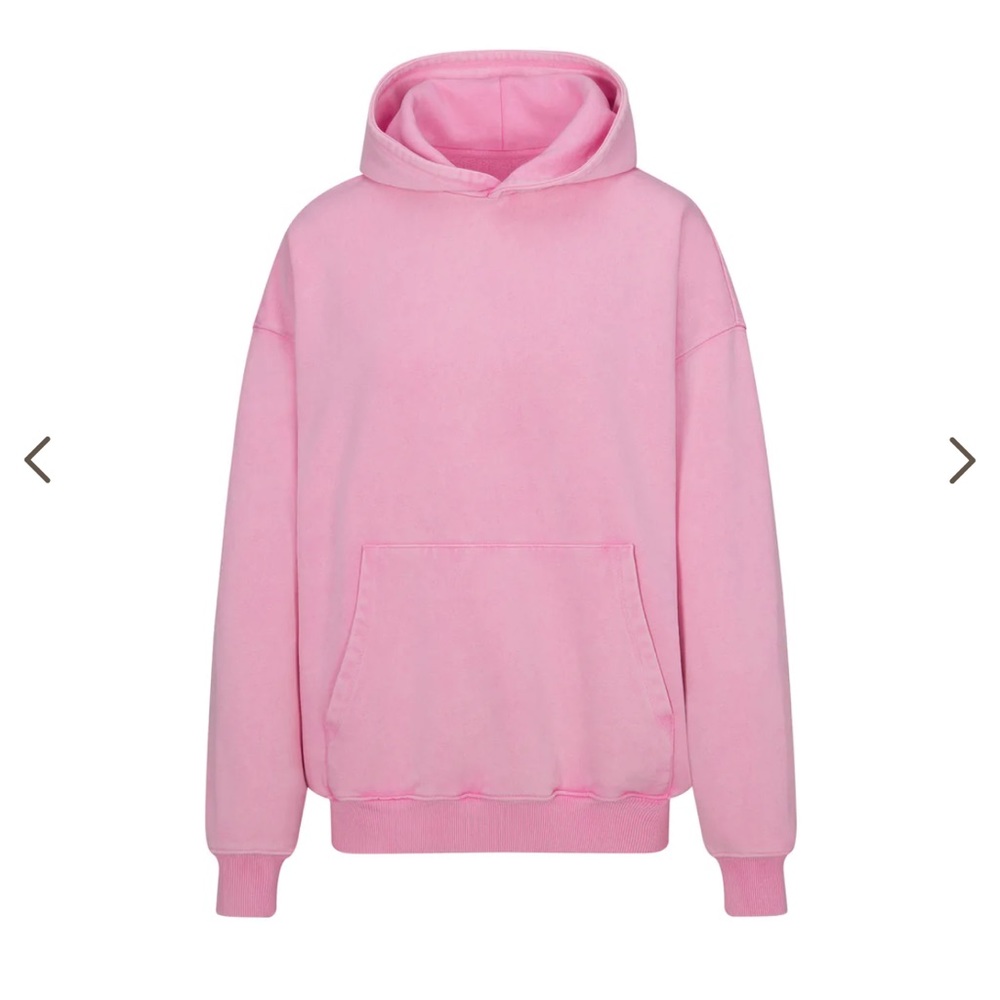 SKIMS Bubblegum Boyfriend Fleece Hoodie